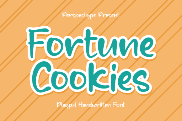 Fortune Cookies Font Poster 1