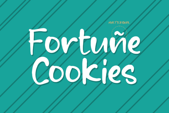 Fortune Cookies Font Poster 11