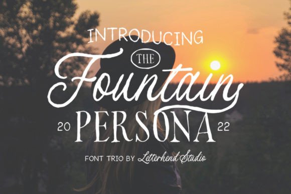 Fountain Persona Trio Font