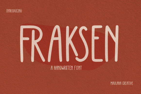 Fraksen Font Poster 1