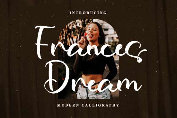 Frances Dream Font Poster 1