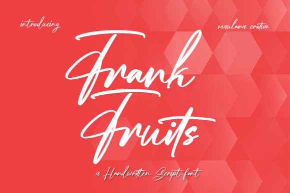 Frankfruits Font Poster 1