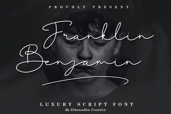 Franklin Benjamin Font Poster 1