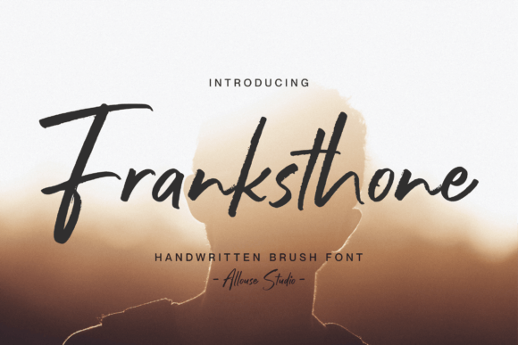 Franksthone Font Poster 1