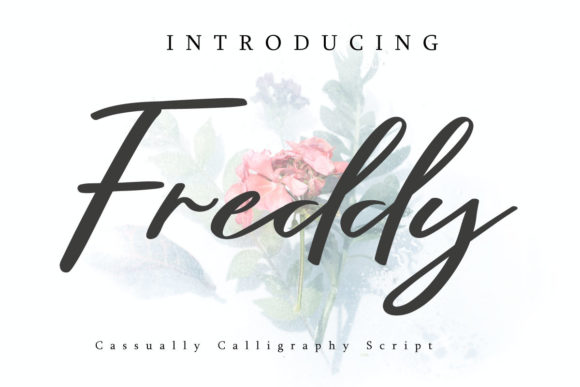 Freddy Font Poster 1