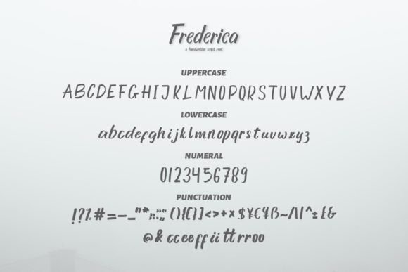 Frederica Font Poster 7