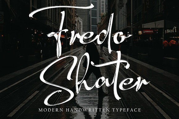 Fredo Shater Font Poster 1
