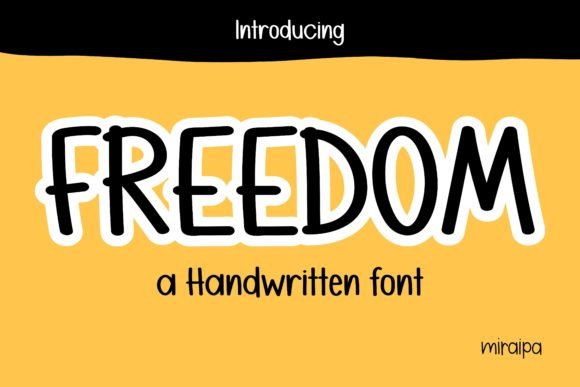 Freedom Font Poster 1