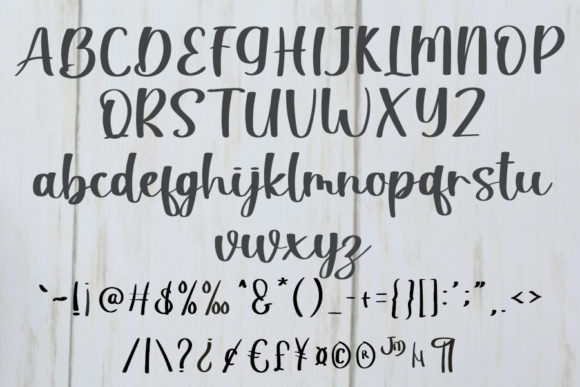 Fresh Coconut Font Poster 5