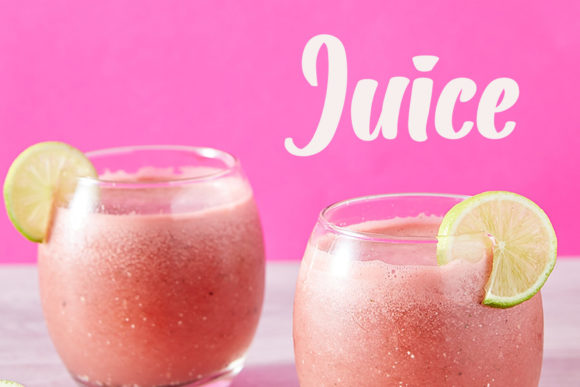 Fresh Fruit Font Poster 5