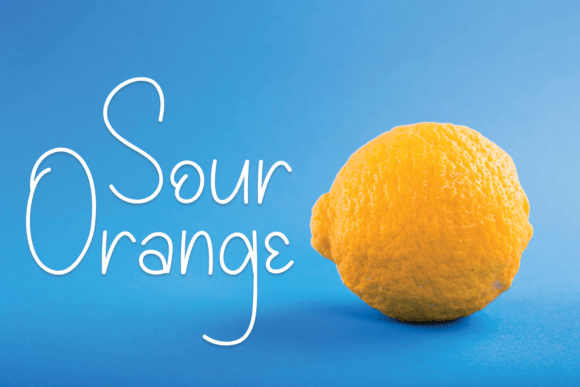 Fresh Lemonade Font Poster 4