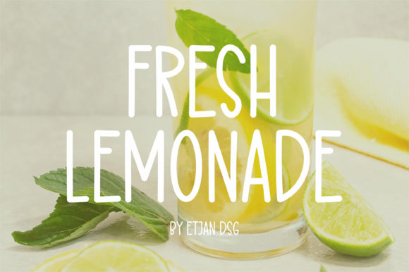 Fresh Lemonade Font