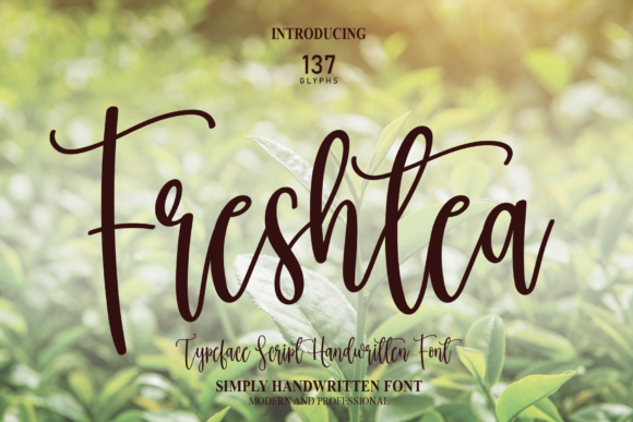 Freshtea Font