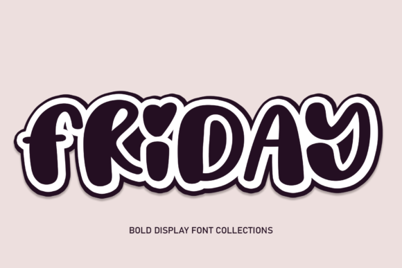 Friday Font Poster 1