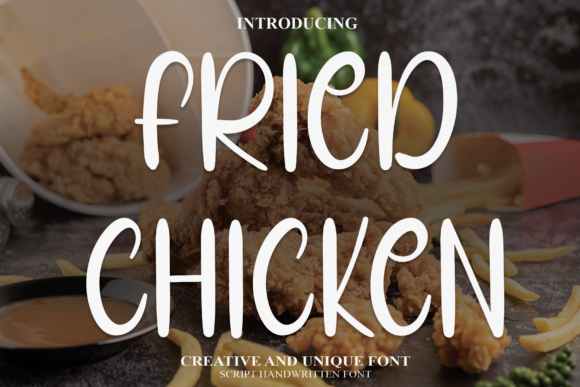 Fried Chicken Font