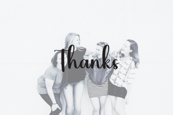 Friends Font Poster 8