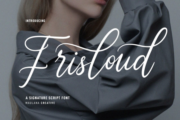 Frisloud Font Poster 1