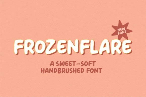 Frozenflare Font Poster 1