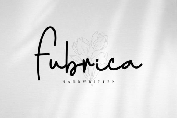 Fubrica Font Poster 1