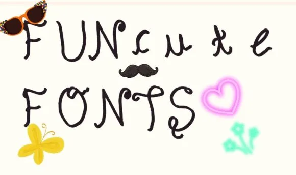 Fun Cute Font Fun Cute Font Poster 1