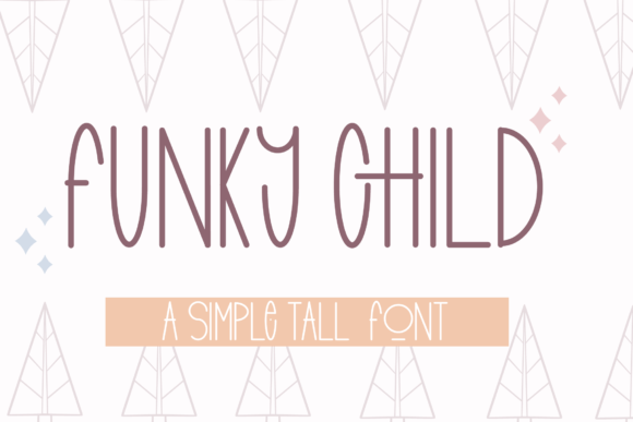 Funky Child Font Poster 1