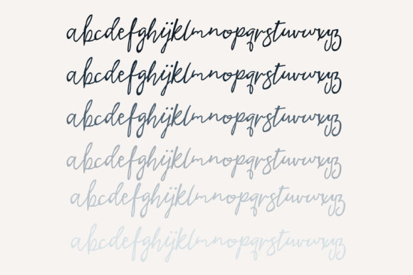 Funky Cursive Font Poster 5