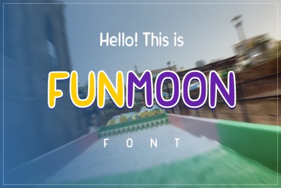 Funmoon Font Poster 1