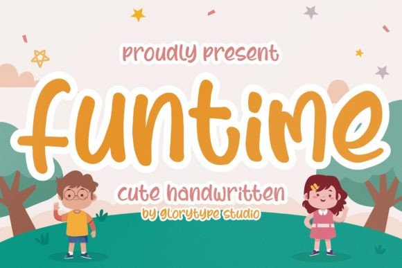 Funtime Font Poster 1