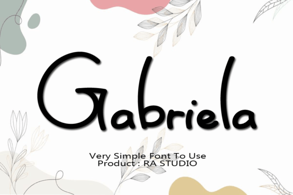 Gabriela Font Poster 1