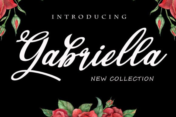 Gabriella Font Poster 1