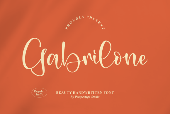 Gabrilone Font Poster 1