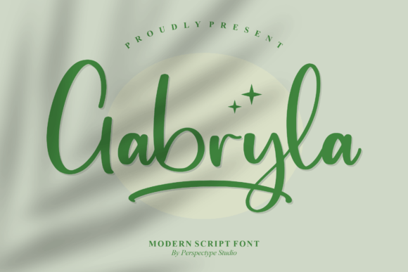 Gabryla Font Poster 1