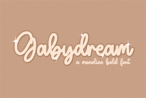 Gabydream Font Poster 1