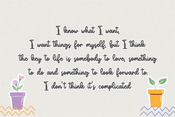 Gabydream Font Poster 5