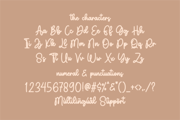 Gabydream Font Poster 8