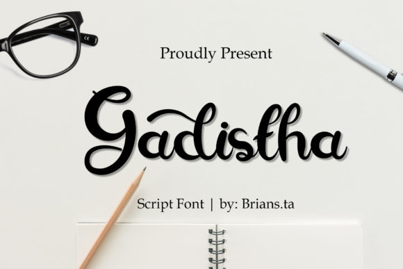 Gadistha Font Poster 1