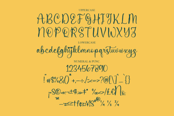 Gailesta Font Poster 13