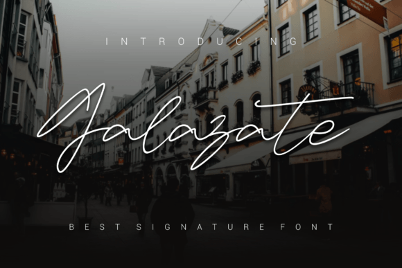 Galazate Font