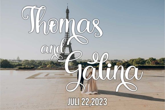 Galina Font Poster 5