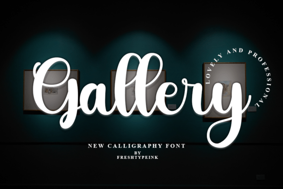 Gallery Font Poster 1