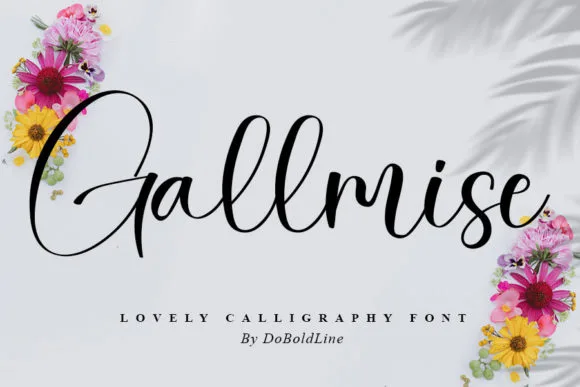 Gallmise Font Gallmise Font Poster 1