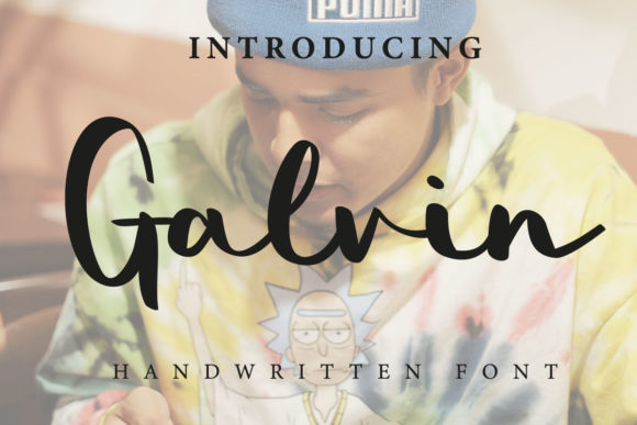 Galvin Font Poster 1