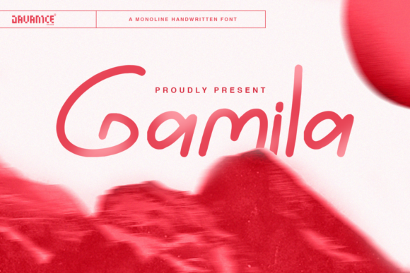 Gamila Font Poster 1