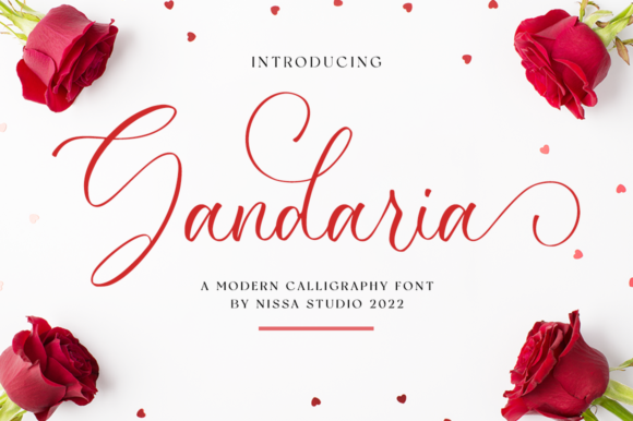 Gandaria Font Poster 1