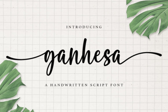 Ganhesa Font Poster 1