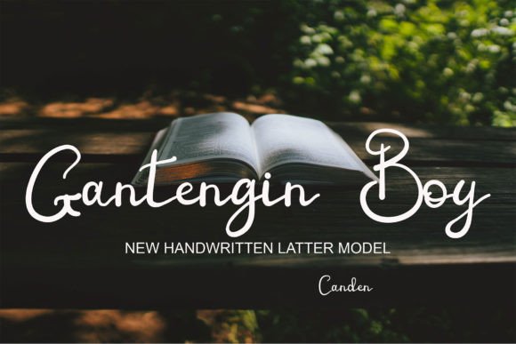 Gantengin Boy Font Poster 1