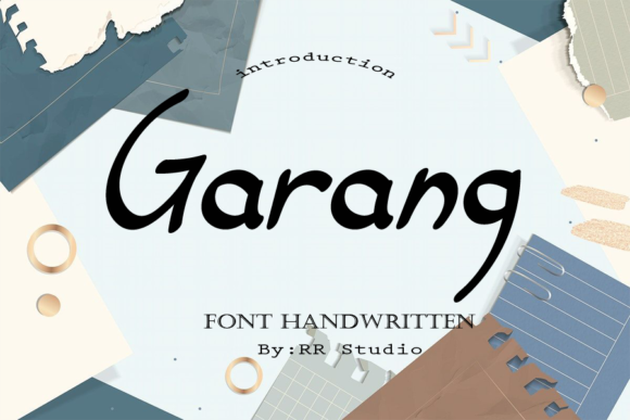 Garang Font Poster 1