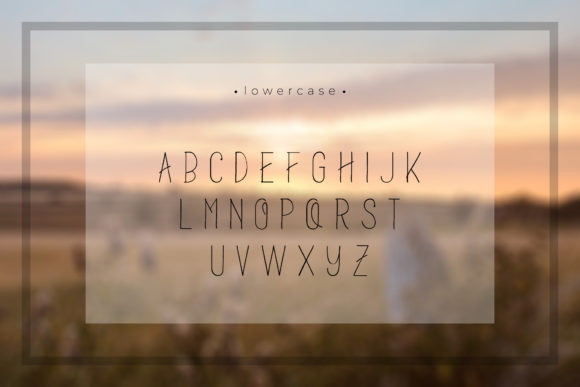 Garden Ville Font Poster 4