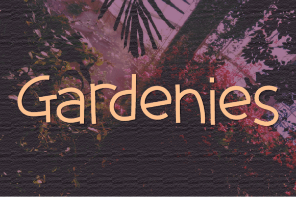 Gardenies Font