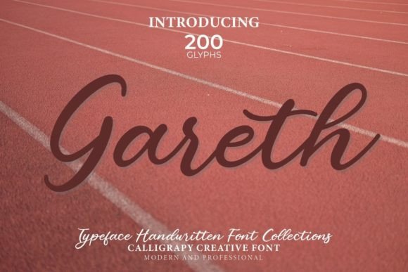 Gareth Font Poster 1